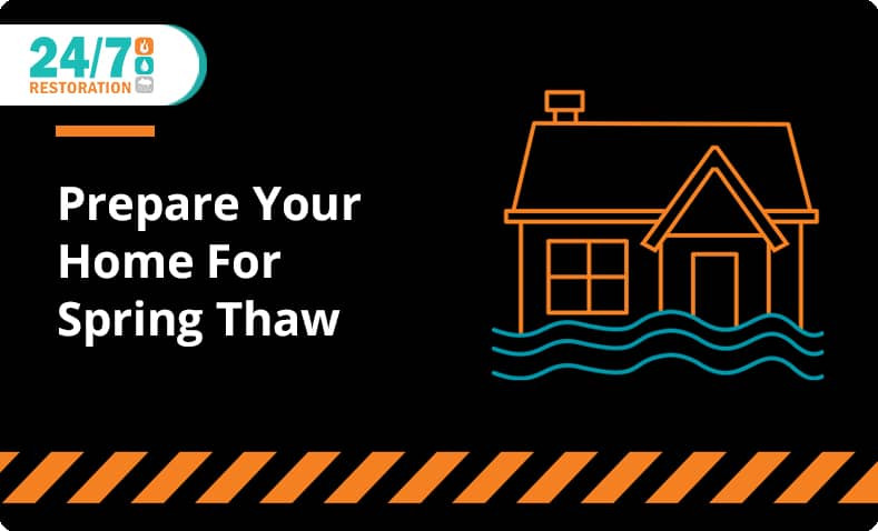 24_7 Restoration - Blog - Prepare Your Home For Spring Thaw